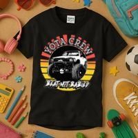 4X4 Off Road Rock Crawler Overland Mud Truck Kids T-Shirt thumb 3