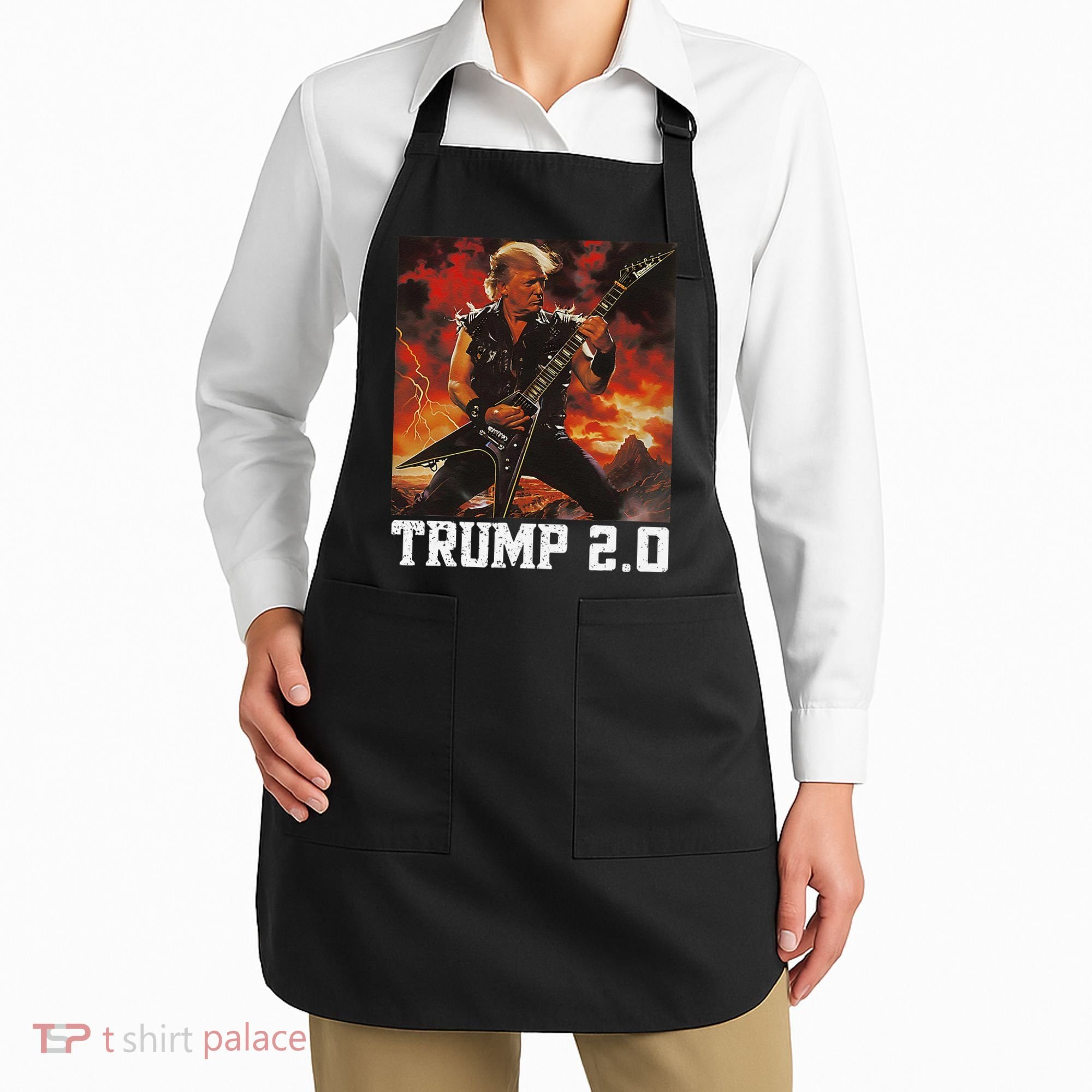 47 President Donald Metal Guitar Trump 2.0 Apron