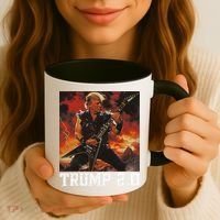 47 President Donald Metal Guitar Trump 2.0 Coffee Mug thumb 3