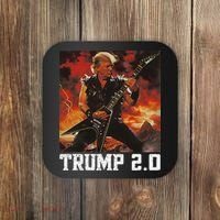 47 President Donald Metal Guitar Trump 2.0 Coaster thumb 0