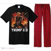 47 President Donald Metal Guitar Trump 2.0 Pajama Set thumb 0