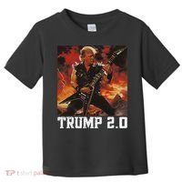 47 President Donald Metal Guitar Trump 2.0 Toddler T-Shirt thumb 0