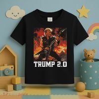 47 President Donald Metal Guitar Trump 2.0 Toddler T-Shirt thumb 3