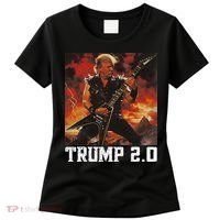 47 President Donald Metal Guitar Trump 2.0 Women's T-Shirt thumb 0