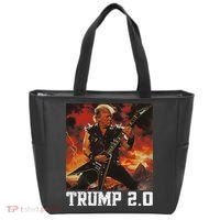 47 President Donald Metal Guitar Trump 2.0 Tote Bag thumb 0