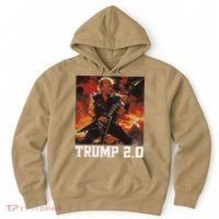 47 President Donald Metal Guitar Trump 2.0 Hoodie thumb 0