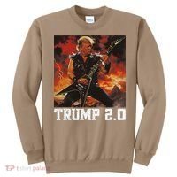 47 President Donald Metal Guitar Trump 2.0 Sweatshirt thumb 0
