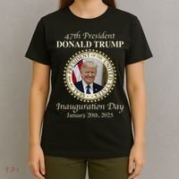 47th President Donald Trump Inauguration 2025 Memorabilia T-Shirt thumb 4