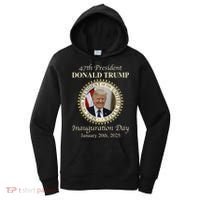 47th President Donald Trump Inauguration 2025 Memorabilia Women's Hoodie thumb 0