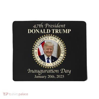 47th President Donald Trump Inauguration 2025 Memorabilia Mousepad
