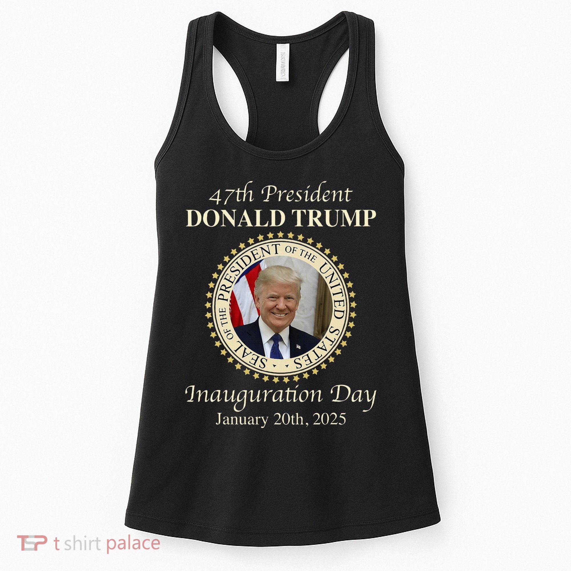 47th President Donald Trump Inauguration 2025 Memorabilia Women's Tank Top