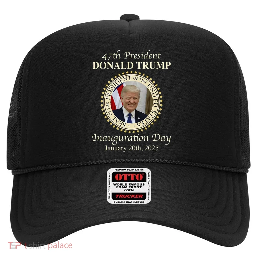 47th President Donald Trump Inauguration 2025 Memorabilia Hat