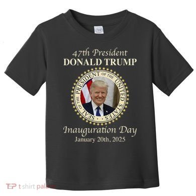 47th President Donald Trump Inauguration 2025 Memorabilia Toddler T-Shirt
