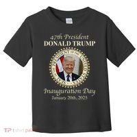 47th President Donald Trump Inauguration 2025 Memorabilia Toddler T-Shirt thumb 0