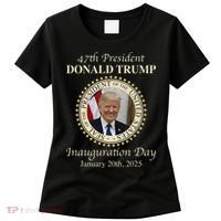 47th President Donald Trump Inauguration 2025 Memorabilia Women's T-Shirt thumb 0