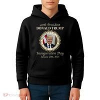 47th President Donald Trump Inauguration 2025 Memorabilia Kids Hoodie thumb 4