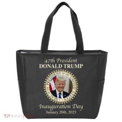 47th President Donald Trump Inauguration 2025 Memorabilia Tote Bag