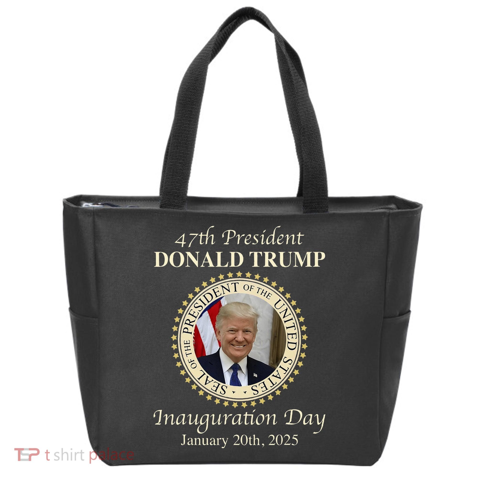 47th President Donald Trump Inauguration 2025 Memorabilia Tote Bag