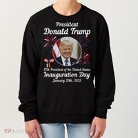 47th President Donald Trump Inauguration Day Women's Sweatshirt thumb 0