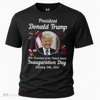 47th President Donald Trump Inauguration Day Cooling Performance Crew T-Shirt thumb 0