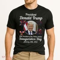 47th President Donald Trump Inauguration Day Cooling Performance Crew T-Shirt thumb 2
