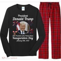 47th President Donald Trump Inauguration Day Long Sleeve Pajama Set thumb 0