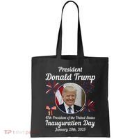 47th President Donald Trump Inauguration Day Tote Bag thumb 0