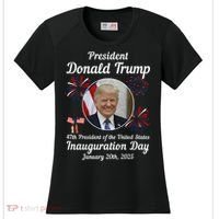 47th President Donald Trump Inauguration Day Women's Cooling Performance Crew T-Shirt thumb 0