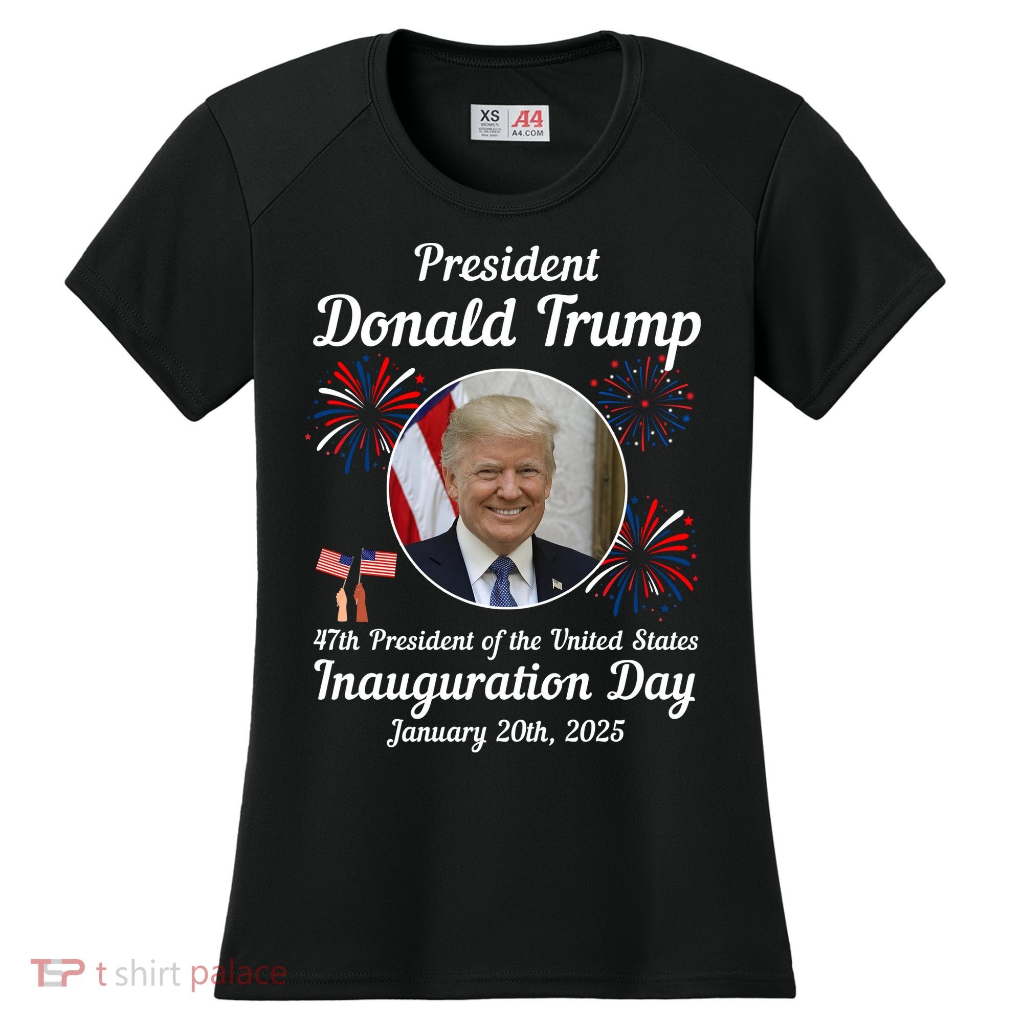 47th President Donald Trump Inauguration Day Women's Cooling Performance Crew T-Shirt