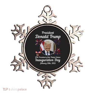 47th President Donald Trump Inauguration Day Ornament