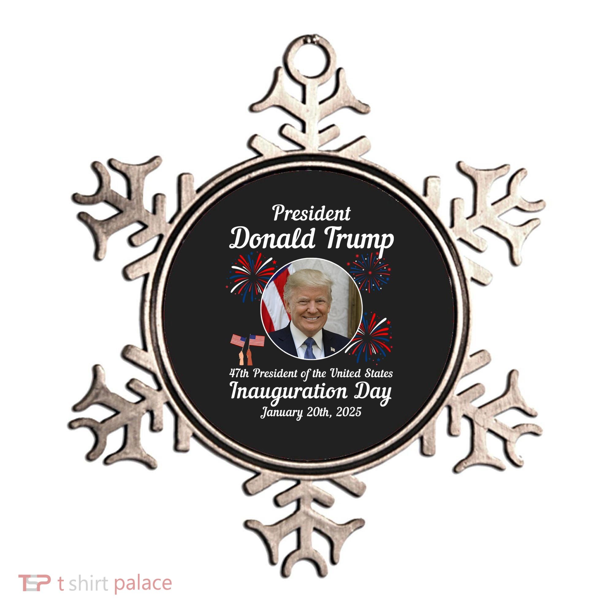 47th President Donald Trump Inauguration Day Ornament
