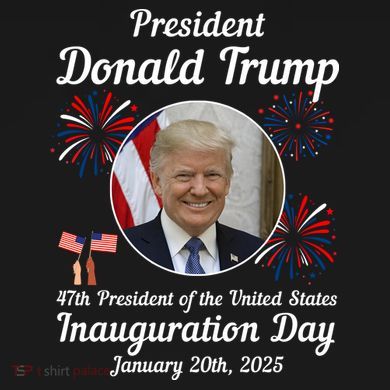 47th President Donald Trump Inauguration Day Ornament