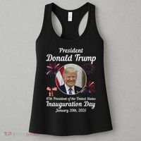 47th President Donald Trump Inauguration Day Women's Tank Top thumb 3