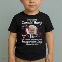47th President Donald Trump Inauguration Day Toddler T-Shirt thumb 2