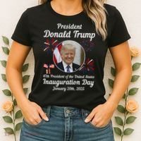 47th President Donald Trump Inauguration Day Women's T-Shirt thumb 2