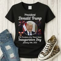47th President Donald Trump Inauguration Day Women's T-Shirt thumb 3