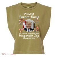 47th President Donald Trump Inauguration Day Garment-Dyed Women's Muscle Tee thumb 0