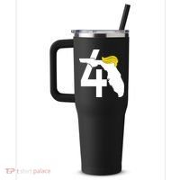 47th President Donald Trump Florida State 40oz Vacuum Insulated Stainless Steel Travel Tumbler thumb 2
