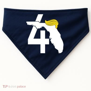 47th President Donald Trump Florida State USA-Made Doggie Bandana