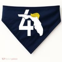 47th President Donald Trump Florida State USA-Made Doggie Bandana thumb 0