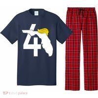47th President Donald Trump Florida State Pajama Set thumb 0