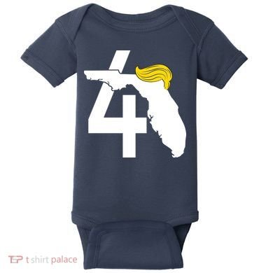 47th President Donald Trump Florida State Baby Bodysuit