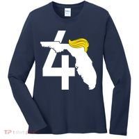 47th President Donald Trump Florida State Women's Long Sleeve Shirt thumb 0