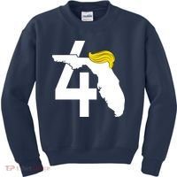 47th President Donald Trump Florida State Kids Sweatshirt thumb 0