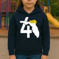 47th President Donald Trump Florida State Kids Hoodie thumb 3