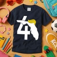 47th President Donald Trump Florida State Kids T-Shirt thumb 3