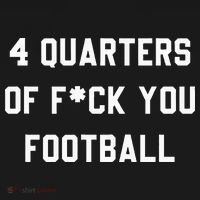 4 Quarters Of F You Football Women's Hoodie thumb 2