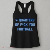 4 Quarters Of F You Football Women's Tank Top thumb 3