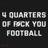 4 Quarters Of F You Football Women's Hoodie thumb 2