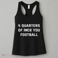 4 Quarters Of F You Football Women's Tank Top thumb 3